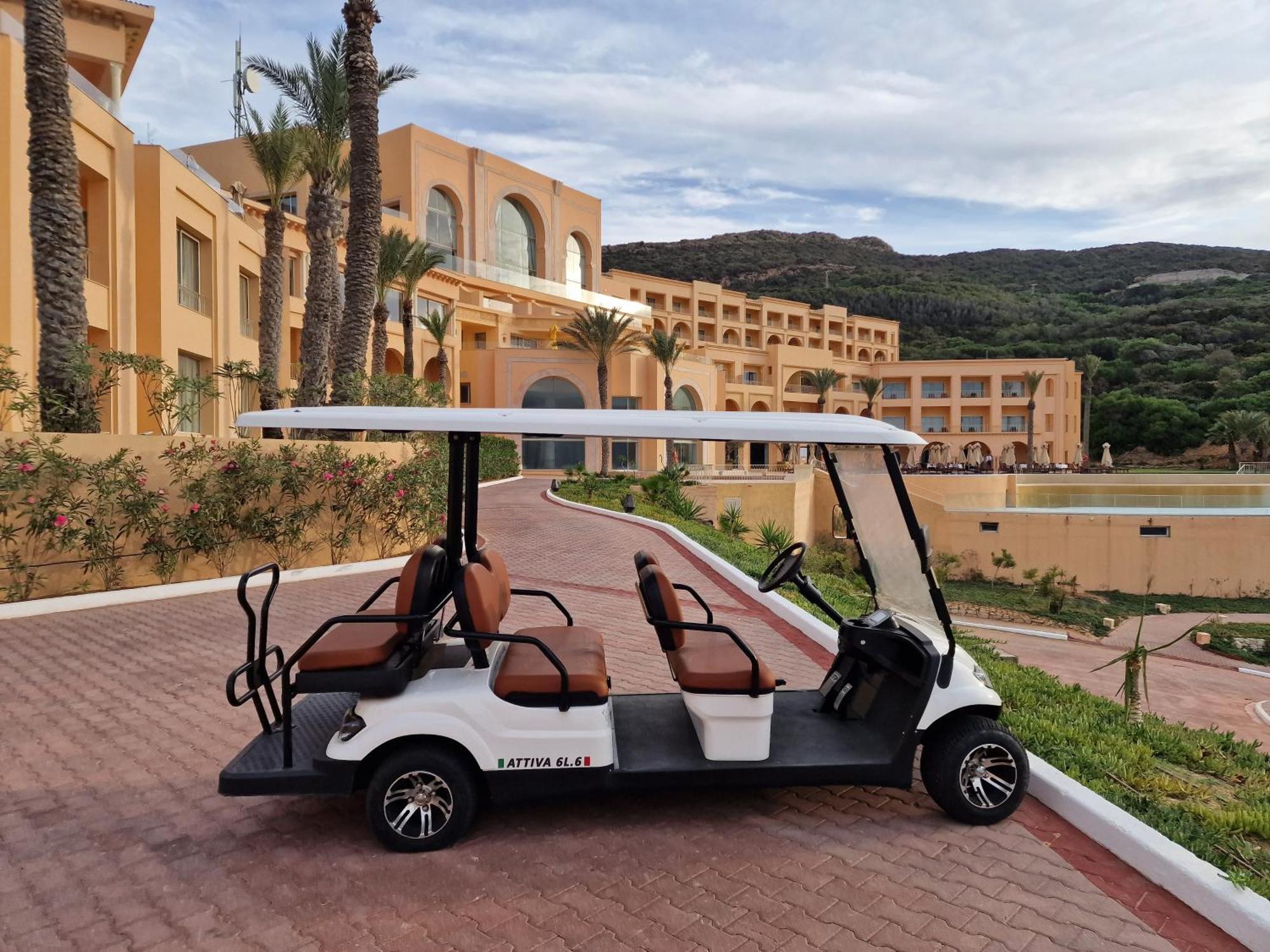 Royal Tulip Korbous Bay Thalasso & Springs (Adults Only) Qorbu Exterior photo Club Car Villager 8